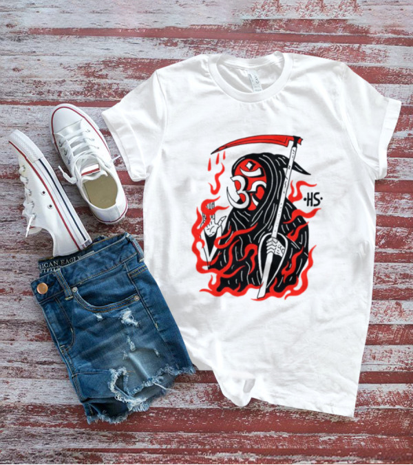 Heavyslime Philadelphia HS Om Reaper Fire T-Shirt