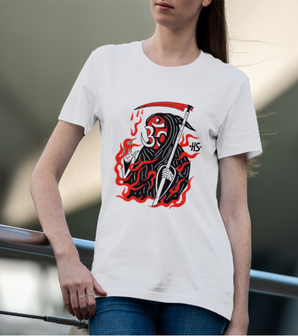 Heavyslime Philadelphia HS Om Reaper Fire T-Shirt
