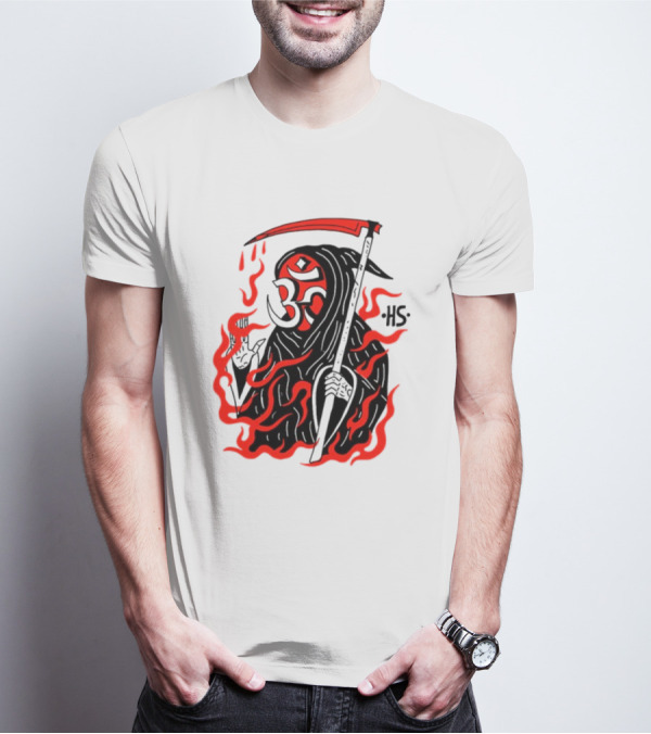 Heavyslime Philadelphia HS Om Reaper Fire T-Shirt