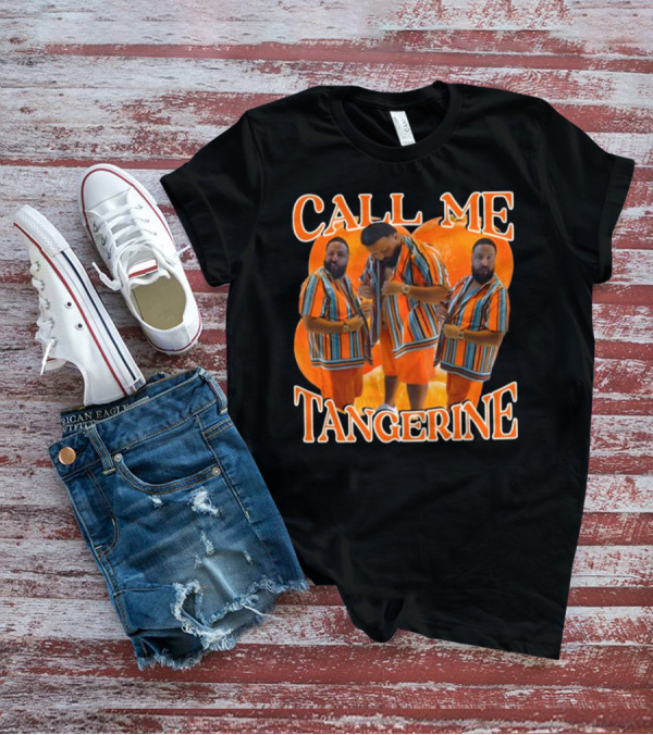CALL ME TANGERINE DJ KHALED STRIPED T-Shirt
