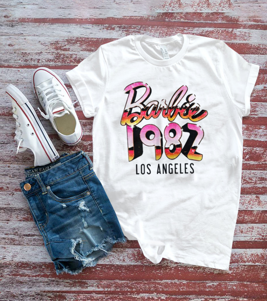 Barbie Los Angeles 1982 Retro Vibe T-Shirt