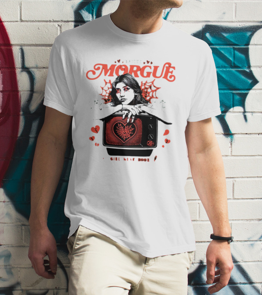 Kailee Morgue Spider Web TV Girl Next Door T-Shirt