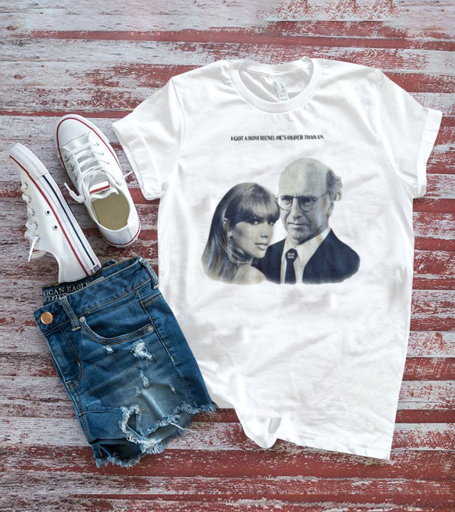 Buggirl200 Larry David Swiftie Baseball Photo Mashup T-Shirt