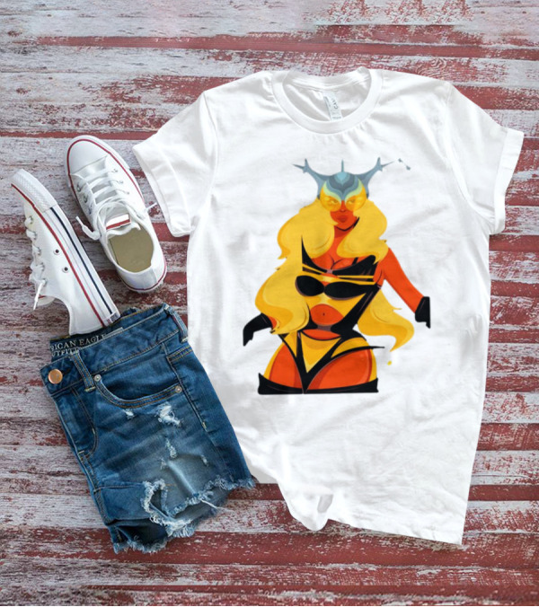 Thaddy Hippypotter Renaissance Bey Sci-Fi Goddess Appearance T-Shirt