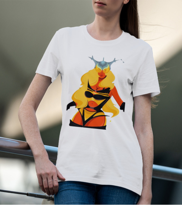 Thaddy Hippypotter Renaissance Bey Sci-Fi Goddess Appearance T-Shirt