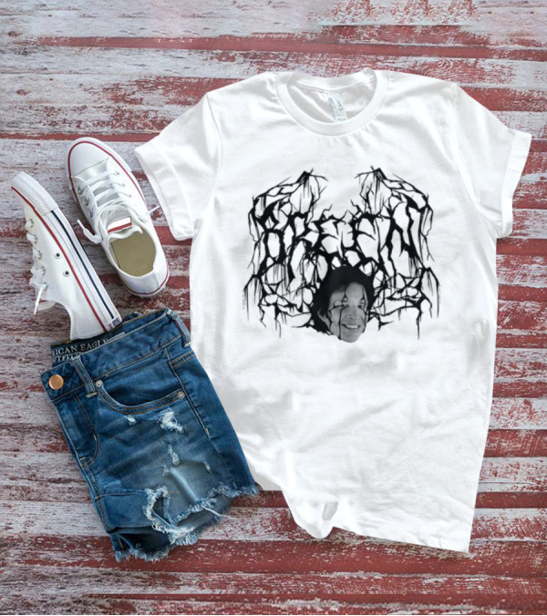 Breen Heavy Metal Style Face T-Shirt