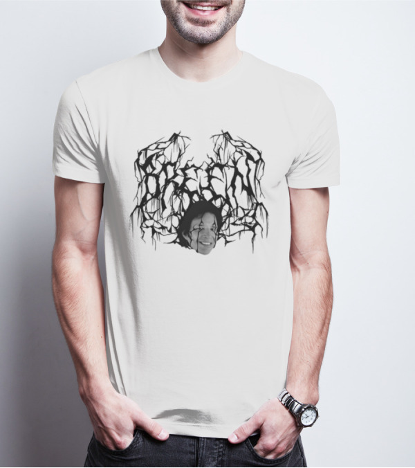 Breen Heavy Metal Style Face T-Shirt