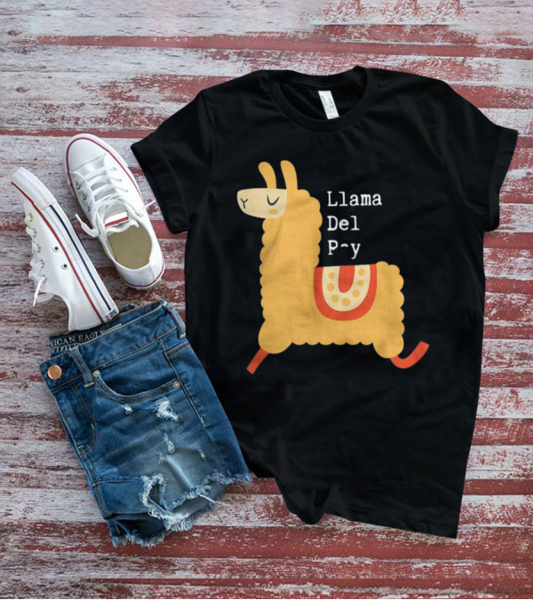 Llama Del P~y Funny Music T-Shirt
