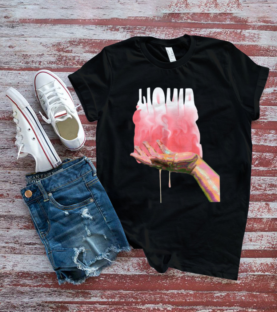 Abel Idume Unbelievably Liquid Barbie Melting Hand T-Shirt