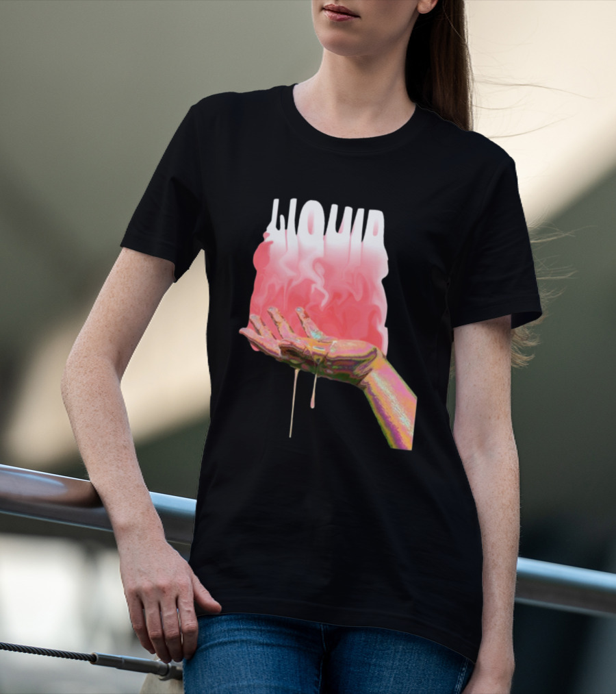 Abel Idume Unbelievably Liquid Barbie Melting Hand T-Shirt