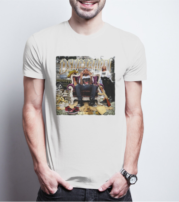 DSNRTRAPN Reese Throne Money Car Panther Rifle T-Shirt