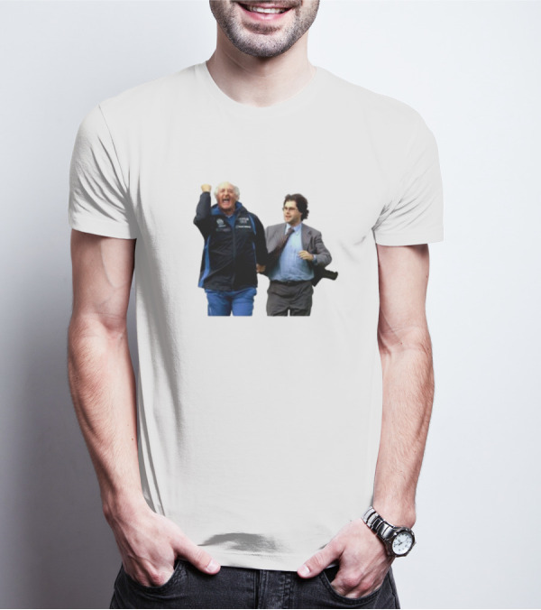 Mazzone Celebrating Sprint Brescia Atalanta Memorable Moment T-Shirt