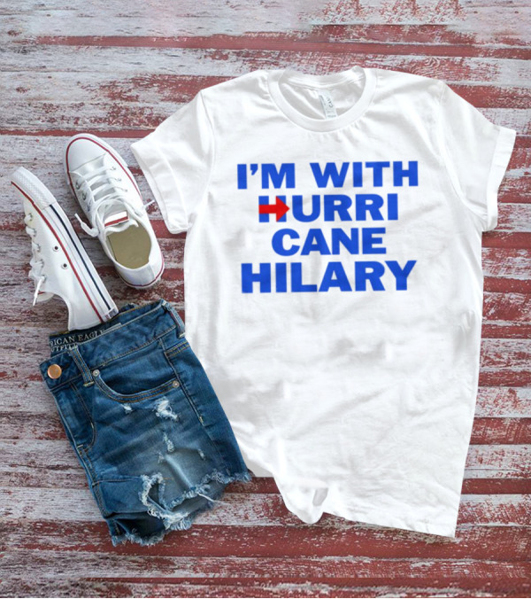 I'm With Hurricane Hilary Arrow Icon T-Shirt