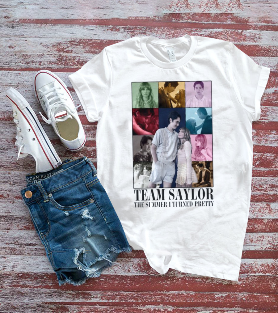 Team Saylor The Summer I Turned Pretty The Eras Tour T-Shirt
