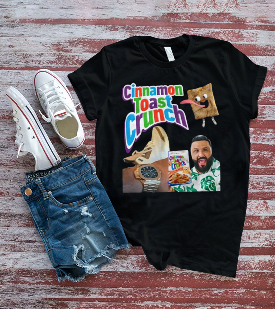 Cinnamon Toast Crunch Meme DJ Khaled Watch Sneakers Cereal T-Shirt