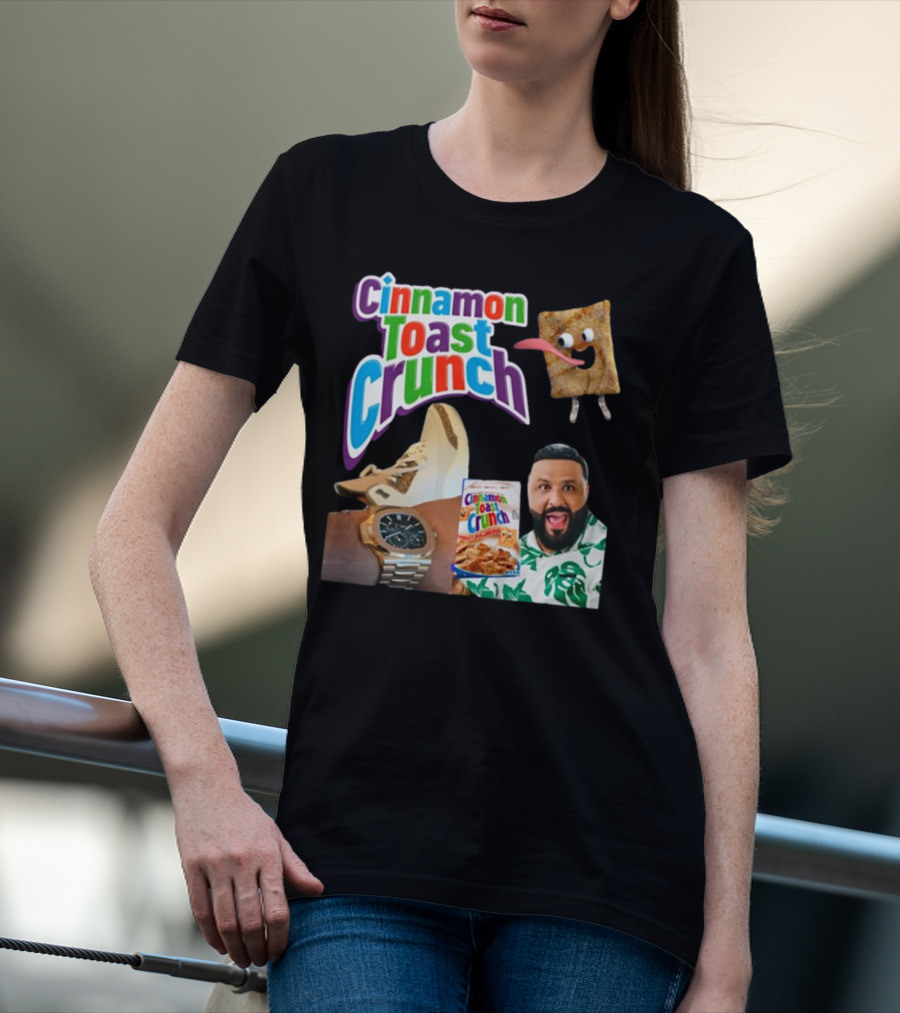 Cinnamon Toast Crunch Meme DJ Khaled Watch Sneakers Cereal T-Shirt