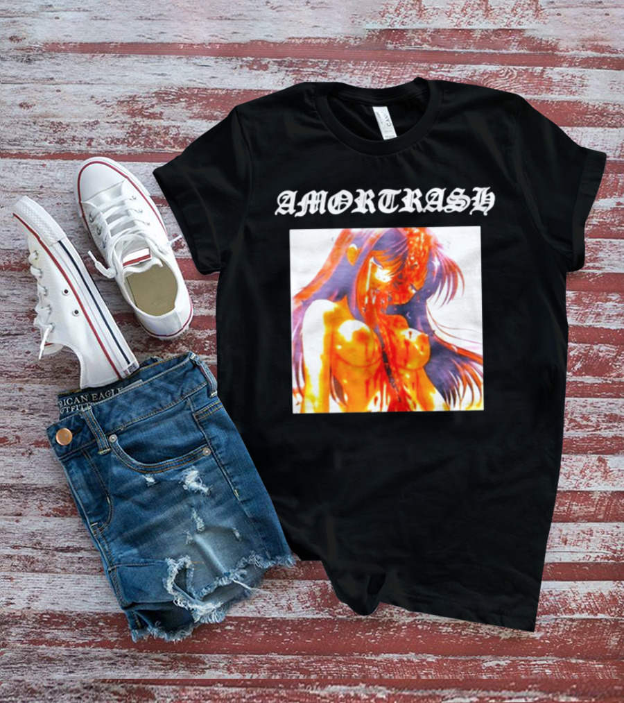 AMORTRASH Trashboy Anime Style Graphics T-Shirt
