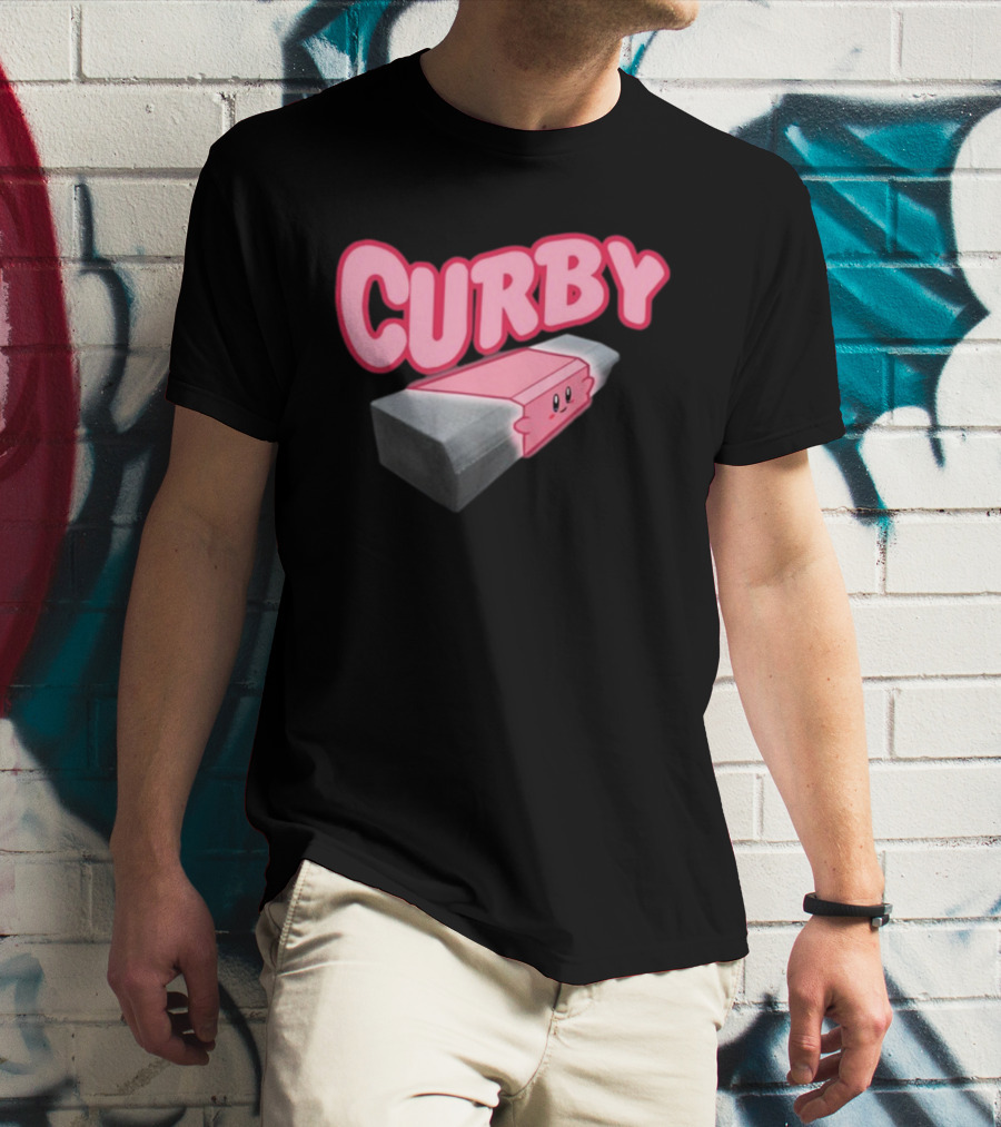 Curby Kirby Brick Meme T-Shirt