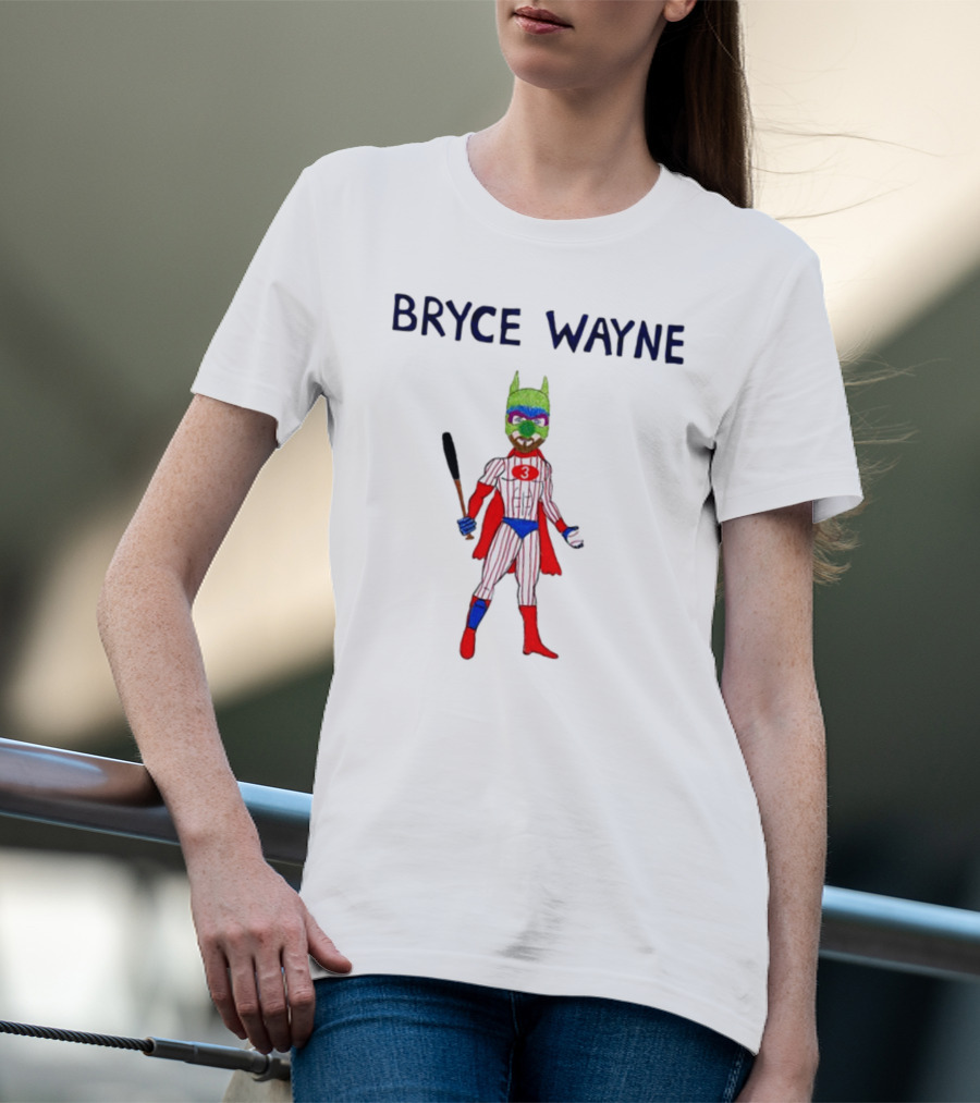 Bryce Wayne Superhero Baseball Player Costume T-Shirt