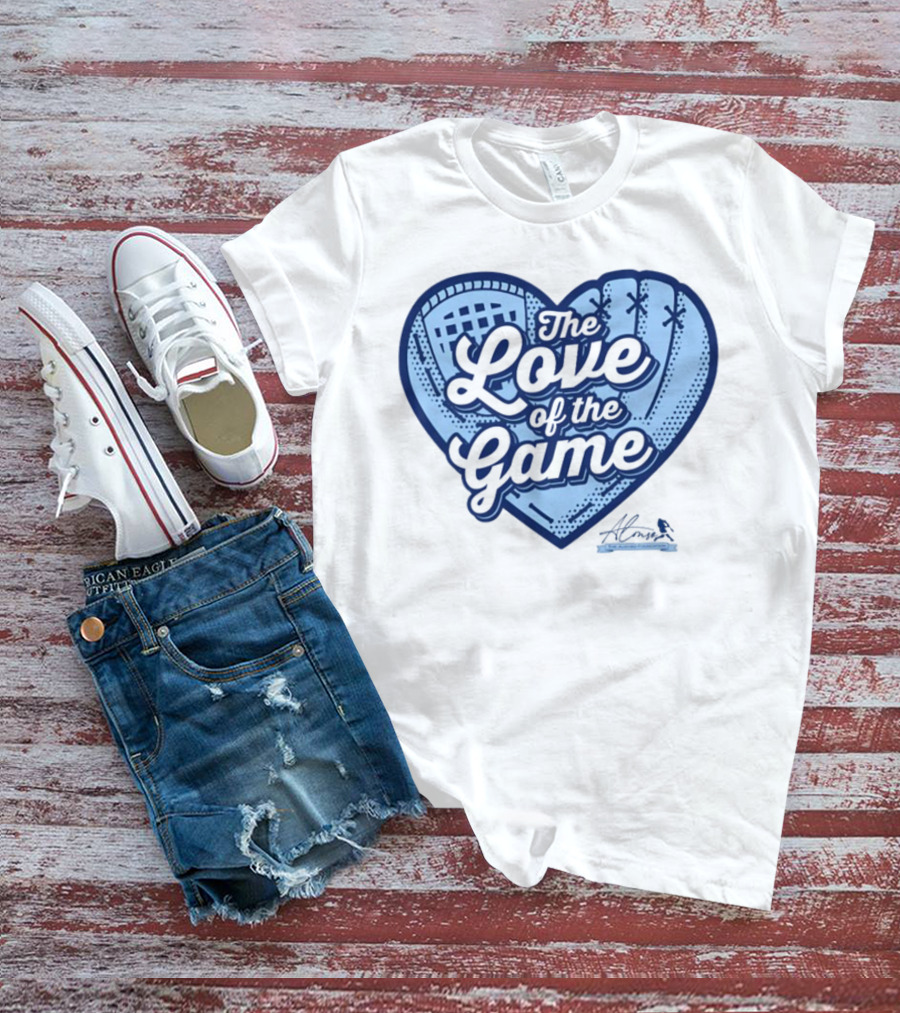 Alonso Foundation The Love Of The Game Baseball Heart T-Shirt
