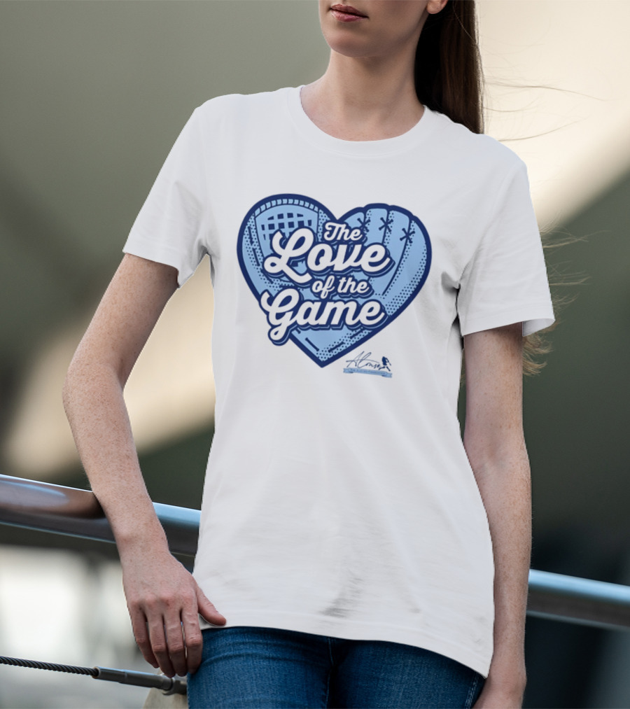 Alonso Foundation The Love Of The Game Baseball Heart T-Shirt