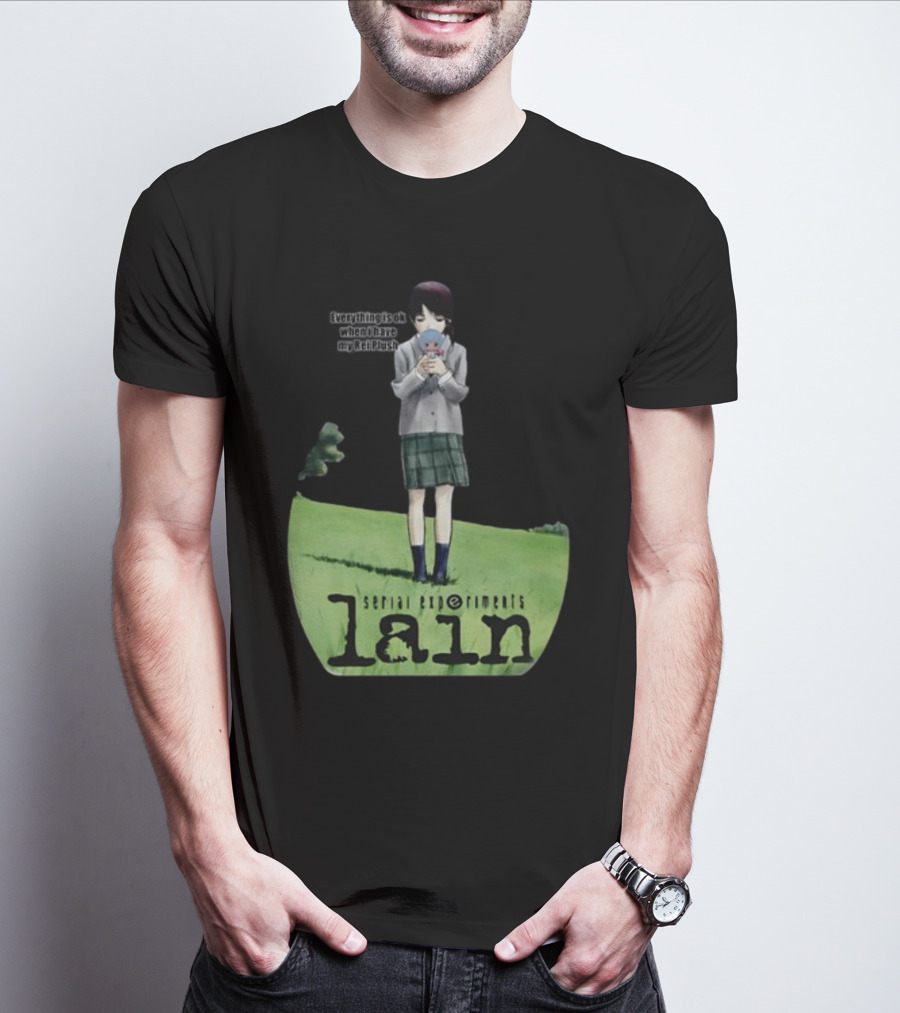 Serial Experiments Lain Everything Is Ok When I Have My Rei Plush T-Shirt