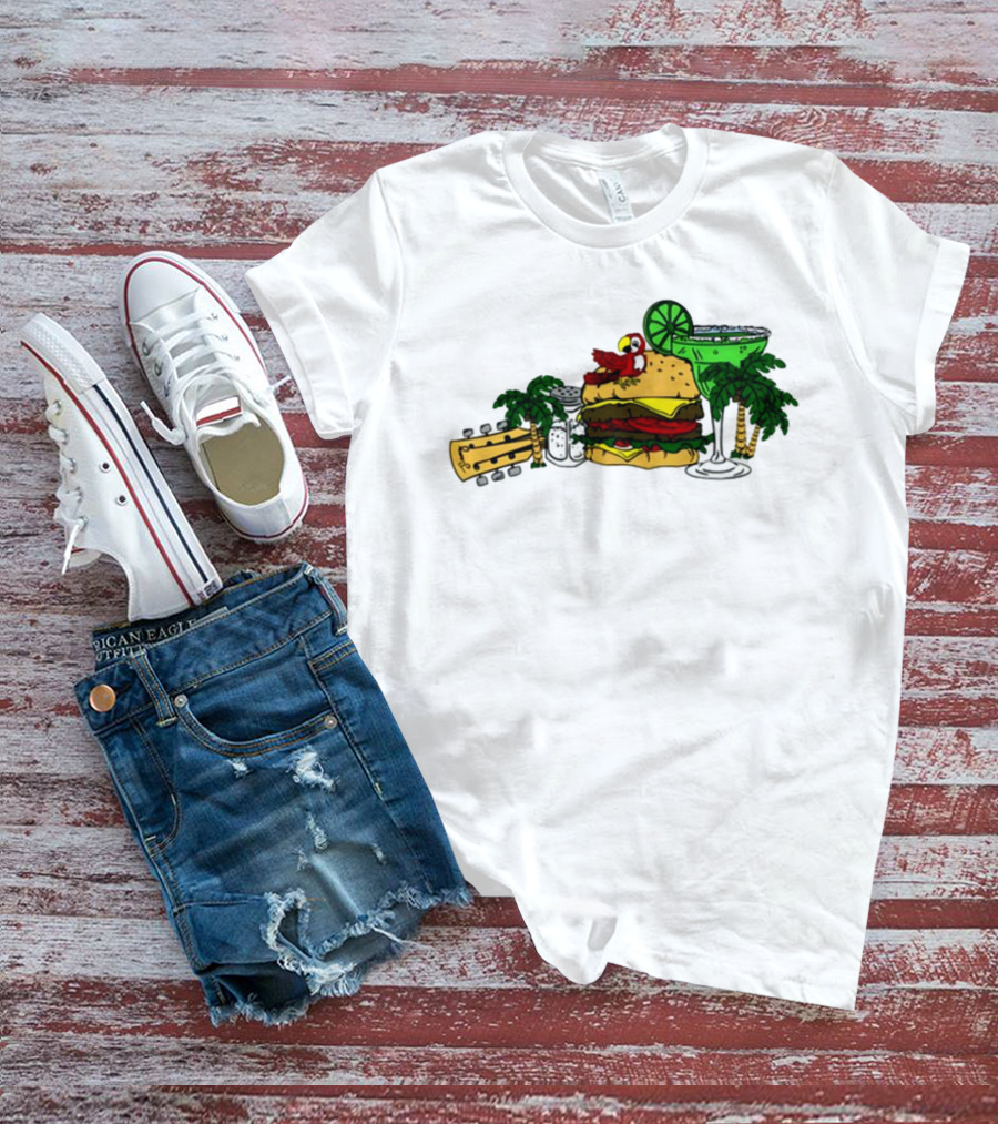The Kentucky Cheeseburger Tropical Margarita Adventure T-Shirt