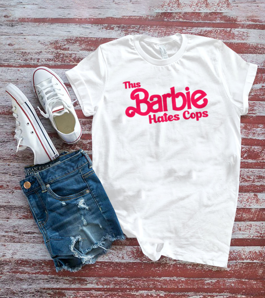Gutterpress This Barbie Hates Cops T-Shirt
