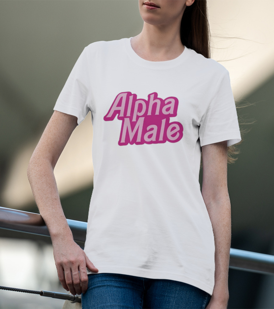 Alpha Male Barbie Pink T-Shirt