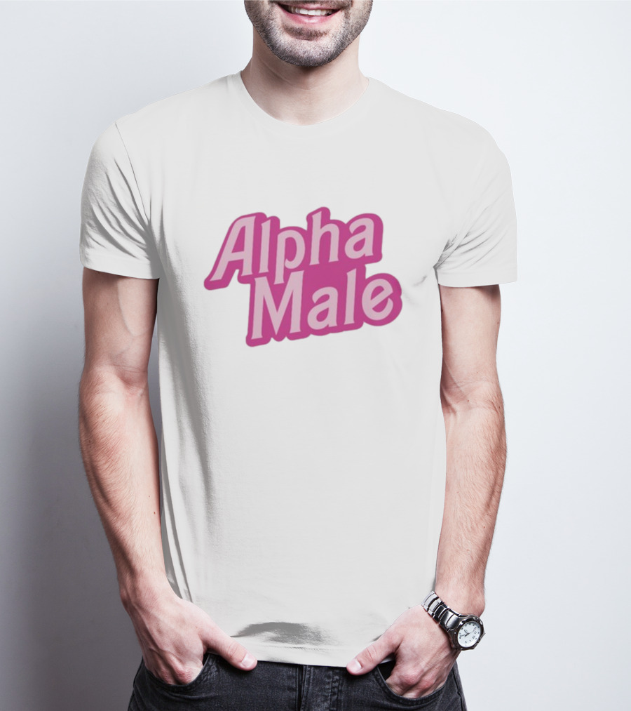 Alpha Male Barbie Pink T-Shirt