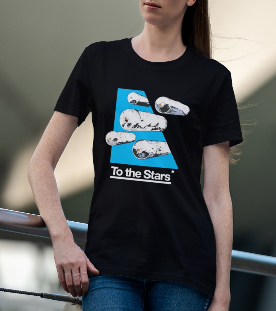 To The Stars Tic Tac Comic By Thomas Tenney T-Shirt