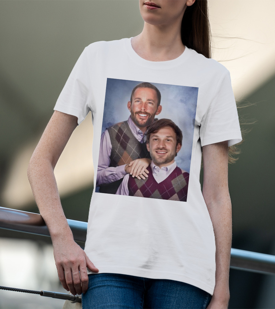 Ross Chastain Daniel Suarez Argyle Sweater Step Brothers T-Shirt