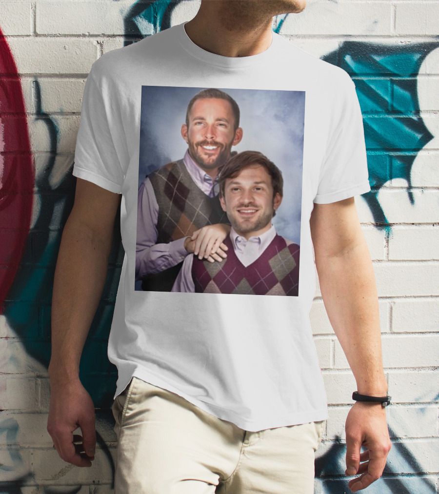 Ross Chastain Daniel Suarez Argyle Sweater Step Brothers T-Shirt