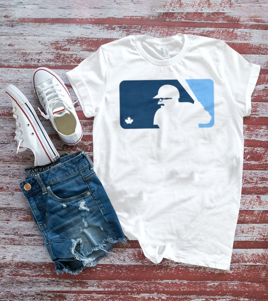Davis Schneider's Babe Schneider Baseball Silhouette With Canadian T-Shirt