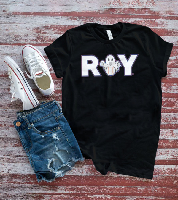 ROY Baseball Ghost T-Shirt