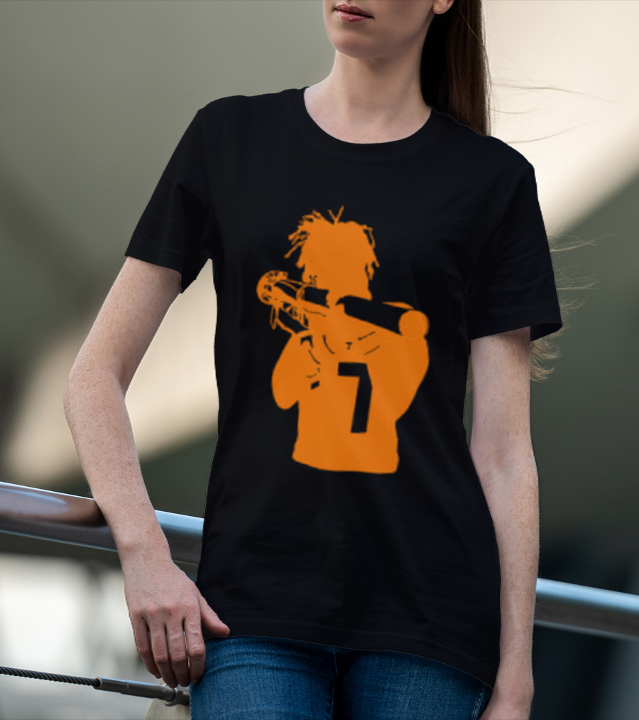 Vol Locked And Loaded Number 7 Football Rocket T-Shirt
