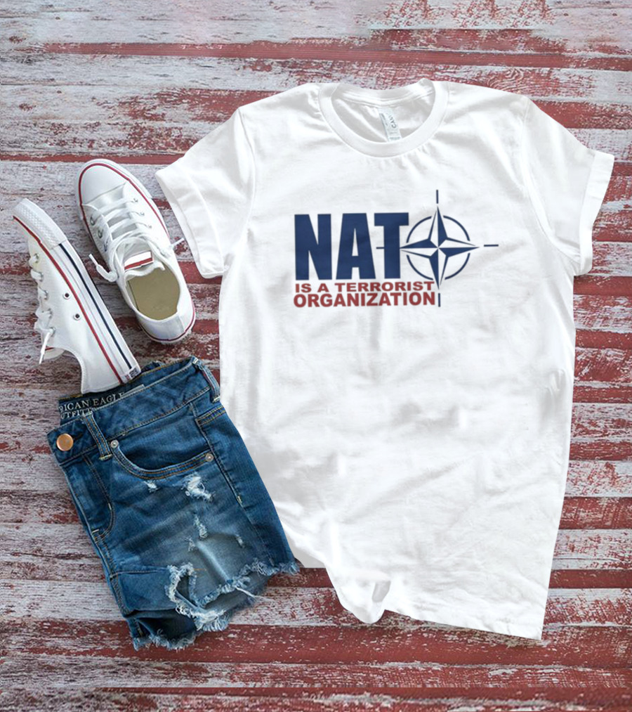 Revolutionary Blackout Network Nat Is A Terrorist Organization NATO T-Shirt