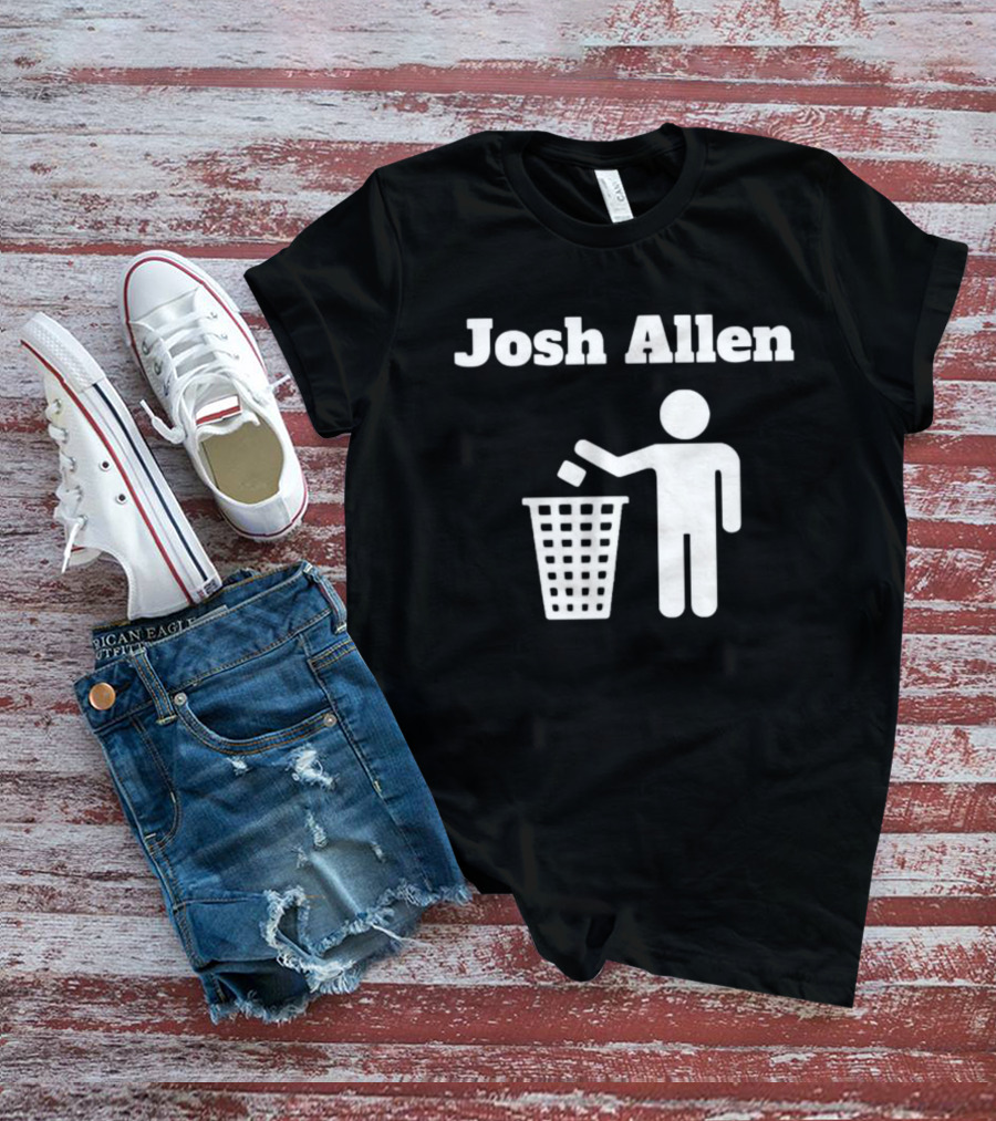 Josh Allen Trash Iconic Disposal Mock T-Shirt