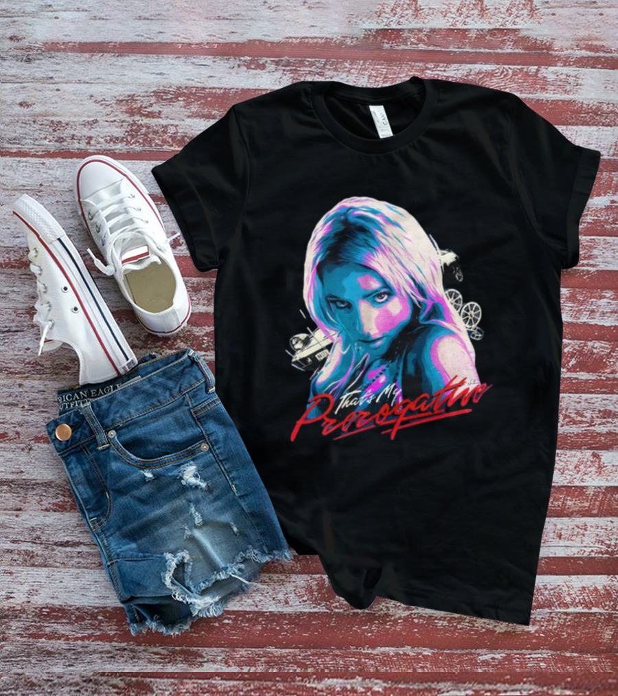 Nordacious Britney Spears That's My Prerogative Retro Car Aesthetic T-Shirt