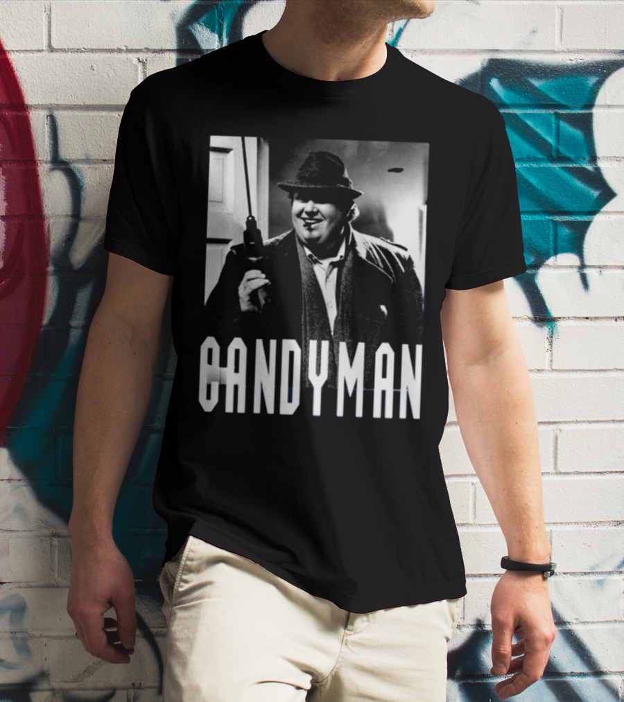 Candyman John Candy Uncle Buck Iconic Movie Character Presentation T-Shirt