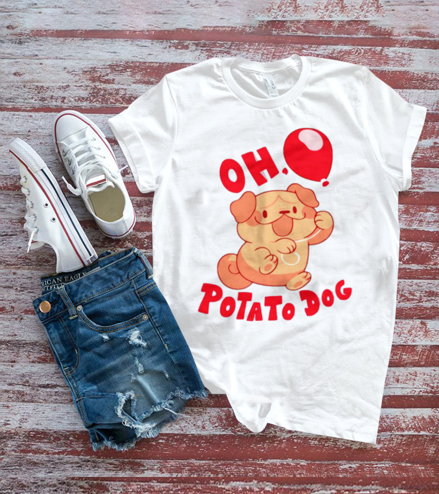 Bandwear Parry Gripp Oh Potato Dog With Balloon T-Shirt