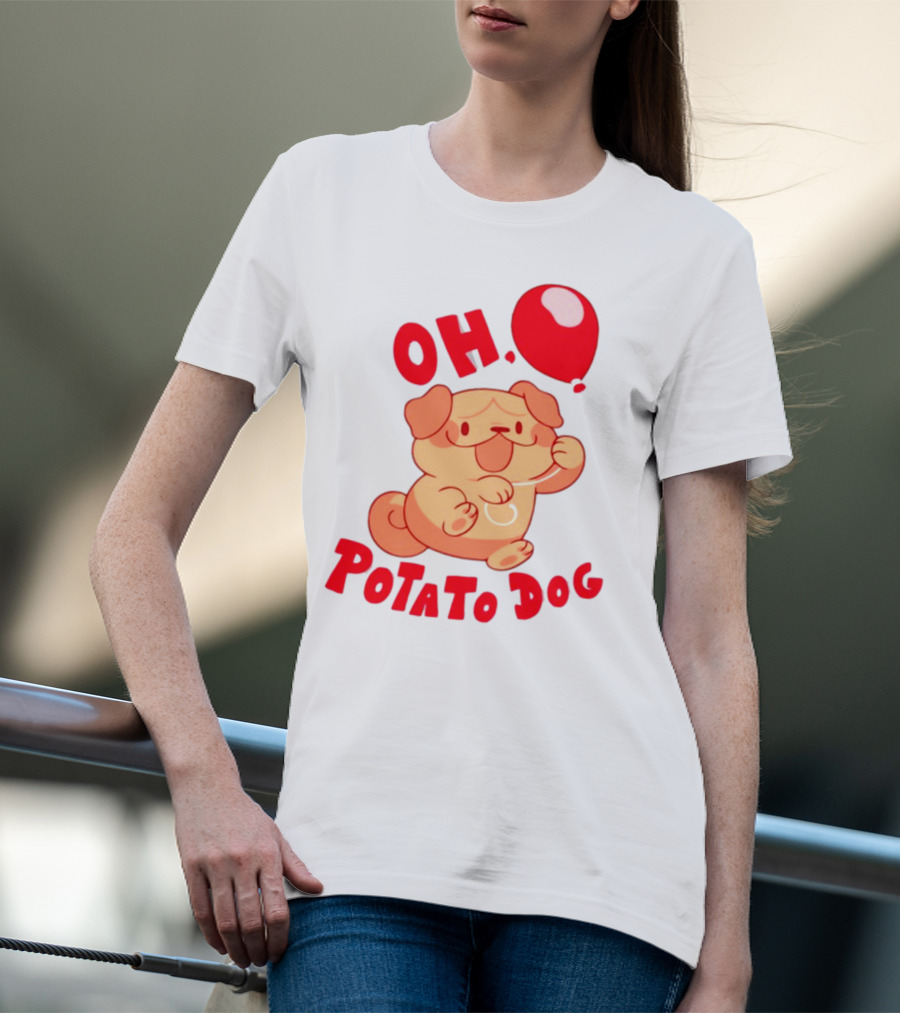 Bandwear Parry Gripp Oh Potato Dog With Balloon T-Shirt