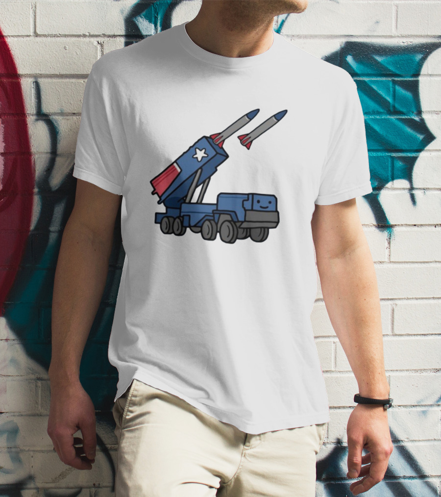 New England Patriots Missile Launcher Truck T-Shirt