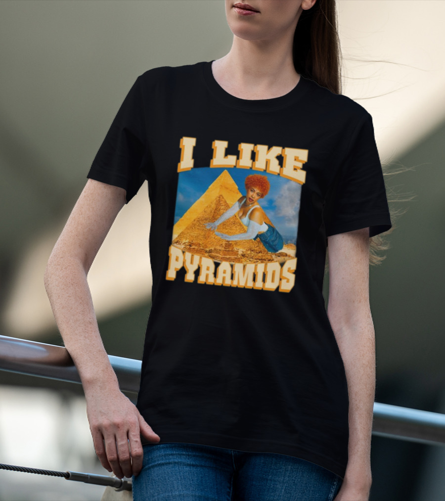 Ice Spice I Like Pyramids 90s Style Cleopatra Nostalgia T-Shirt