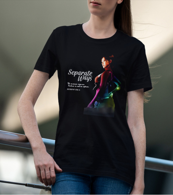 Separate Ways The Mission Requires Secrecy Failure Is Not An Option Resident Evil 4 T-Shirt