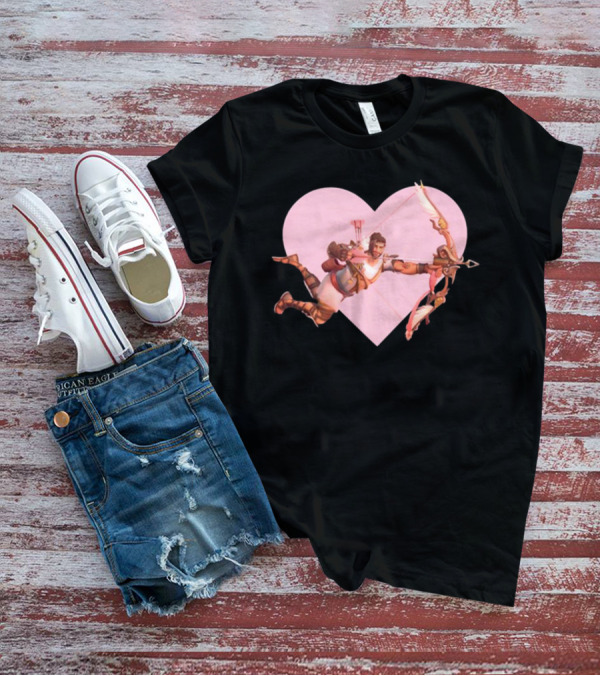 Overwatch 2 Hanzo Lover Heart T-Shirt