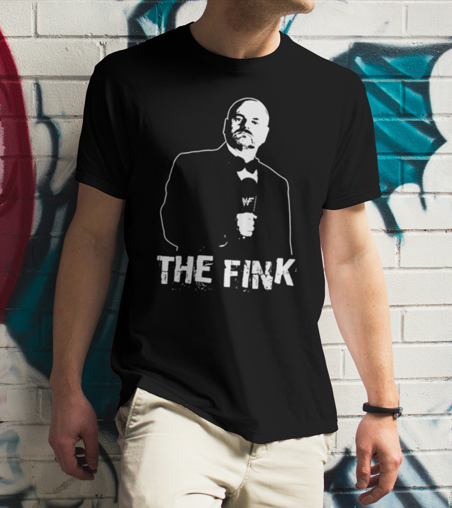 The Fink Howard Finkel WWF Legends Of Wrestling T-Shirt