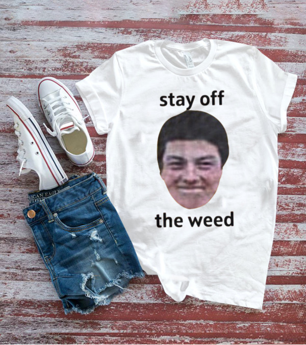 Stay Off The Weed Viktor Hovland Face T-Shirt