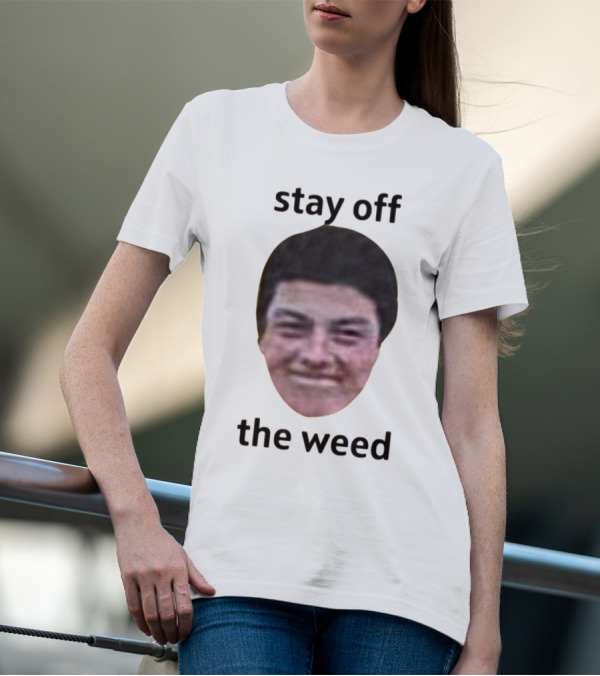 Stay Off The Weed Viktor Hovland Face T-Shirt