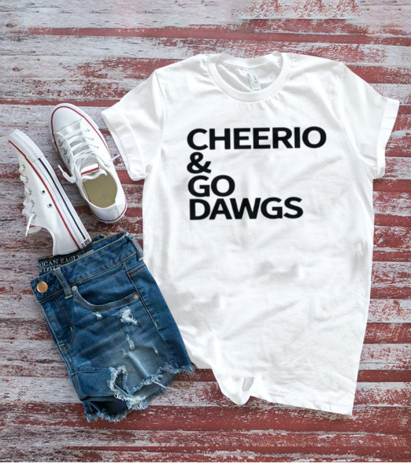 Cheerio And Go Dawgs British Bulldawg T-Shirt